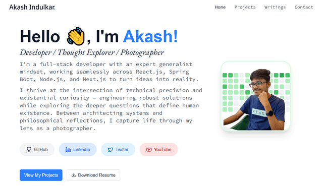 Personal Portfolio Website